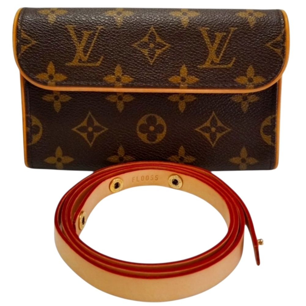 Louis Vuitton (Vintage) Pochette Florentine Monogram Belt Bag-Complete Inclusion - Picture 5 of 15